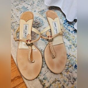 Jimmy Choo kitten heel thong style